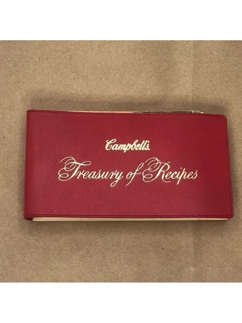 Vintage Swing Out Campbell's Treasury of Recipes